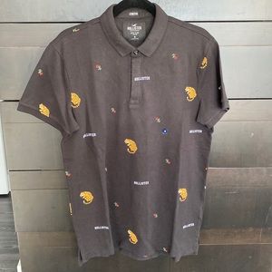 Hollister polo shirt.